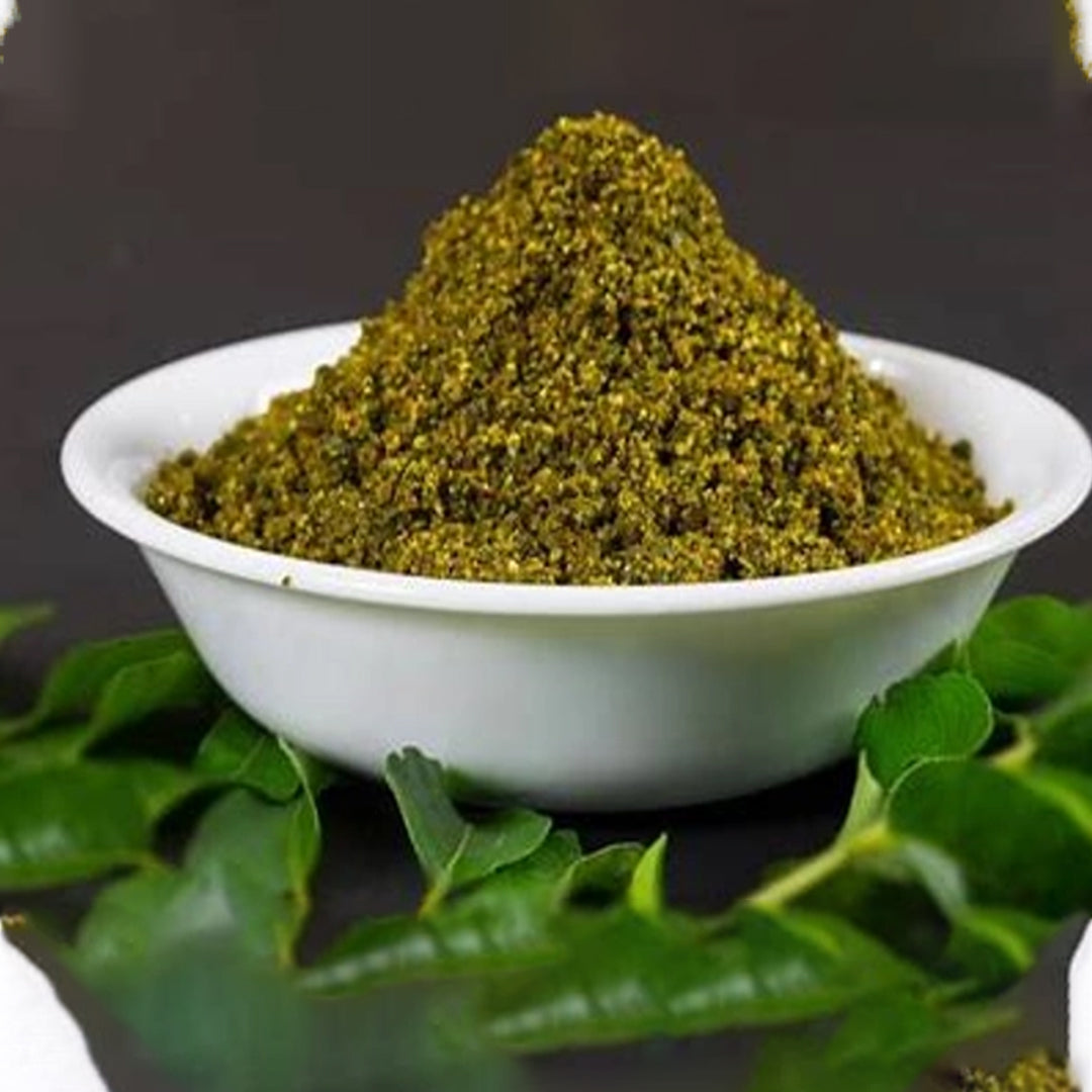 Curry Leaves Powder (కరివేపాకు కారం పొడి)