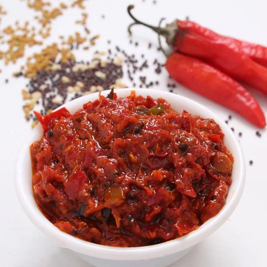 Red Chilli ( పండు మిర్చి పచ్చడి   )