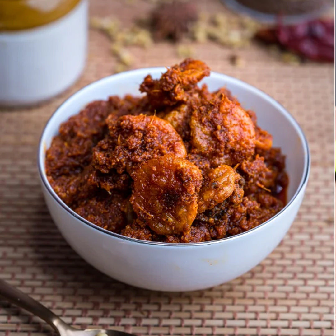 Prawns Pickle ( రొయ్యల  పచ్చడి )